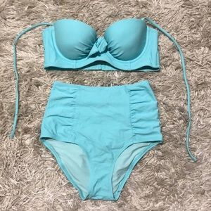 Aerie high waisted bikini set